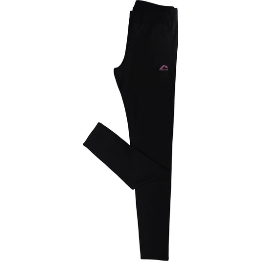 More Mile Girls Long Running Tights - Black 5055604371983 - Start Fitness