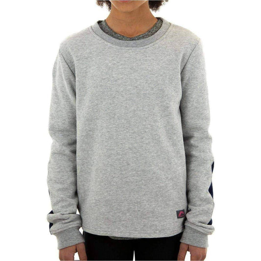 More Mile Junior Fleece Sweatshirt - Grey - Start Fitness