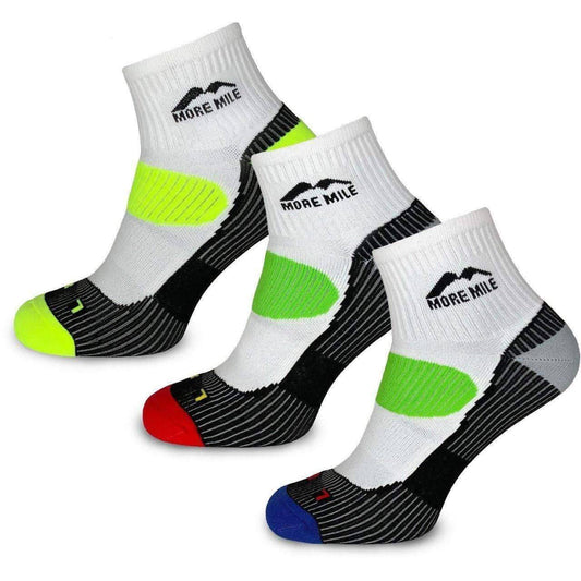 More Mile London Running Socks - 3 Pack - Start Fitness