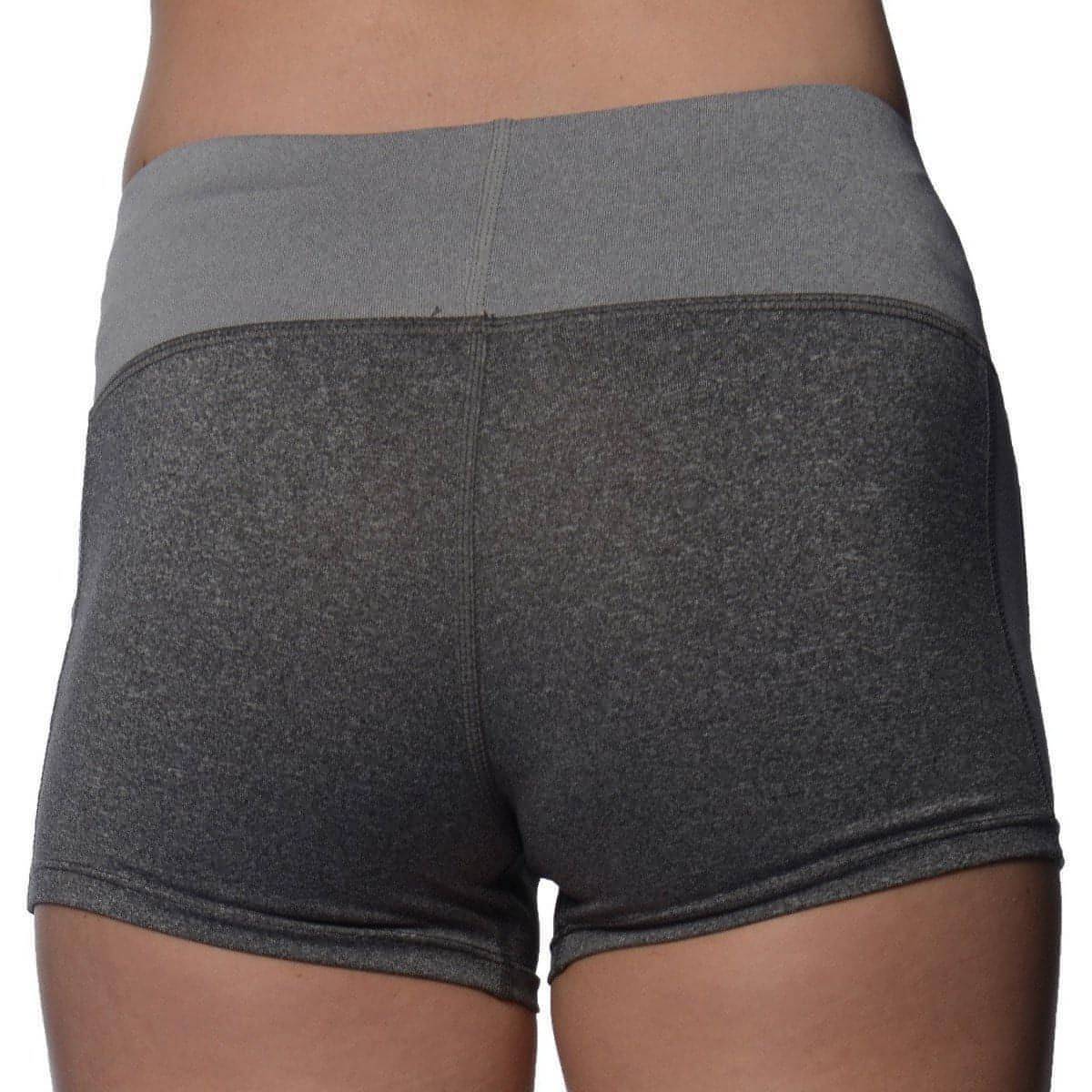 More Mile Marl Womens Running Shorts - Grey - Start Fitness