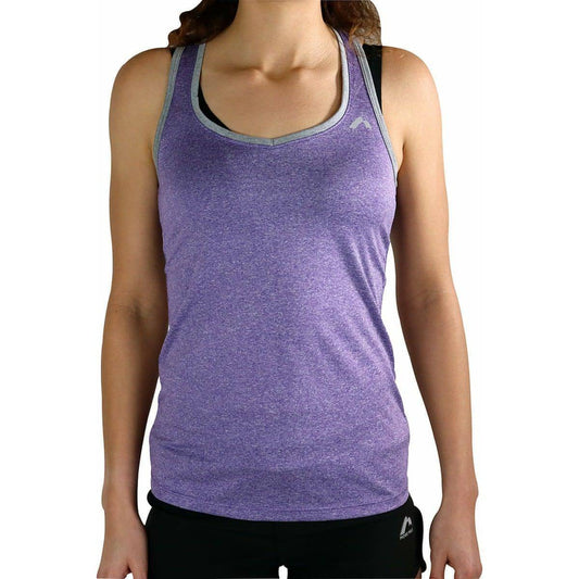 More Mile Marl Womens Running Vest - Purple - Start Fitness