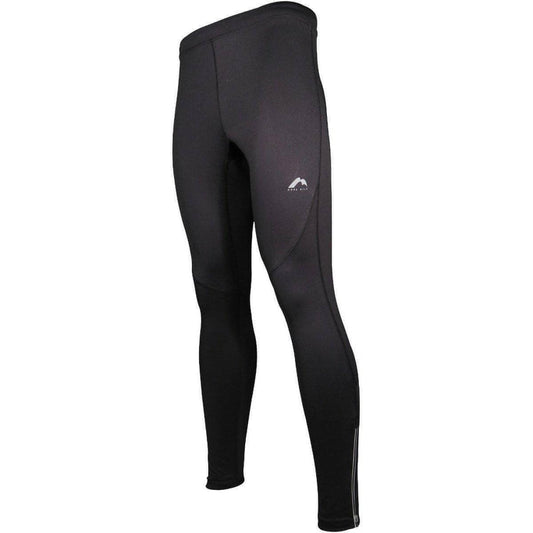 More Mile More-Tech Mens Long Running Tights - Black - Start Fitness