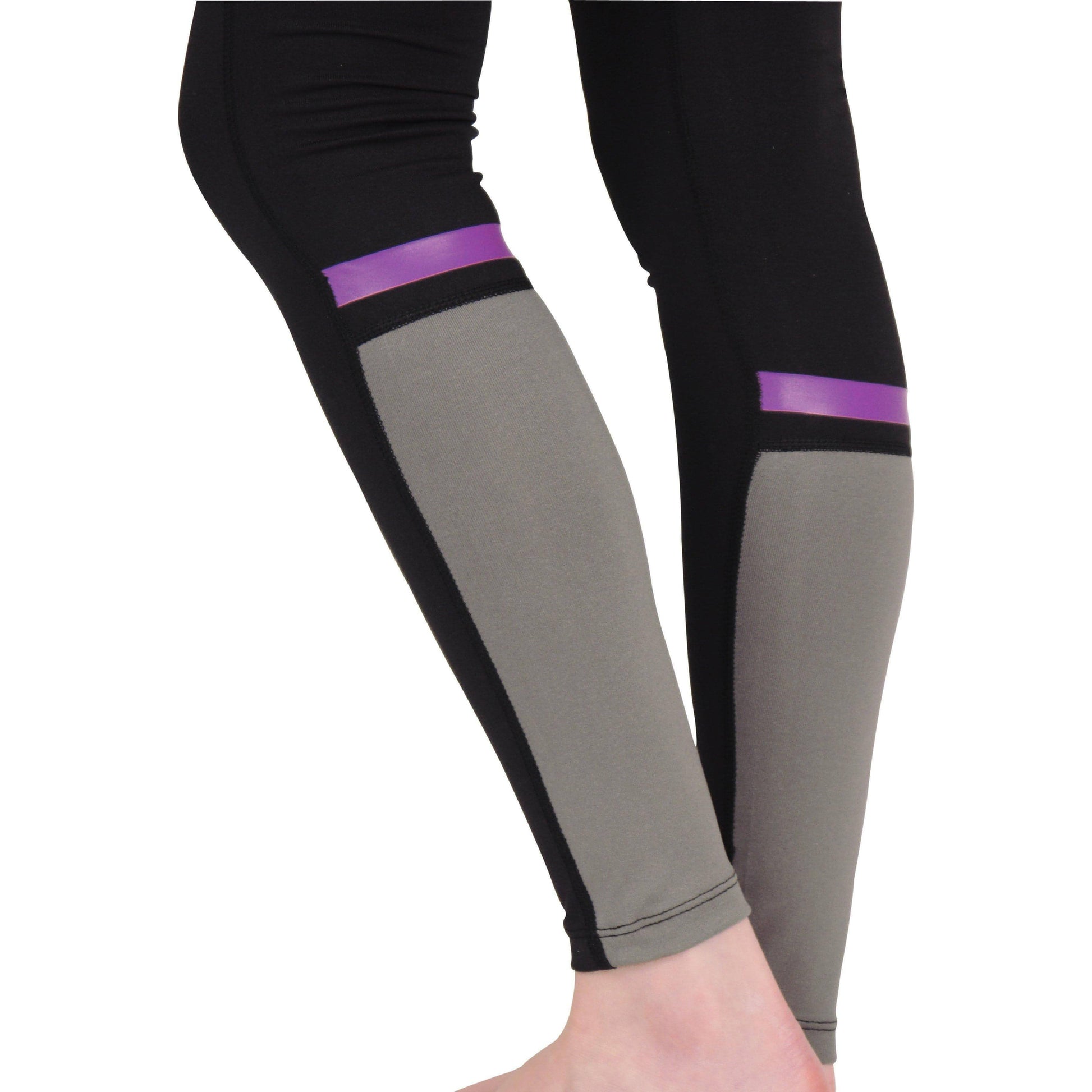 More Mile Power Long Womens Training Tights - Black - Start Fitness