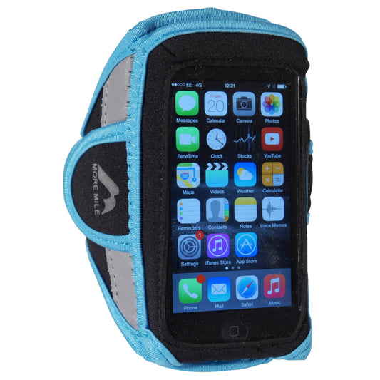 More Mile Running Armband Phone Carrier - Blue 5055604339358 - Start Fitness