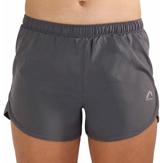 More Mile Strive Womens Running Shorts - Grey - Start Fitness