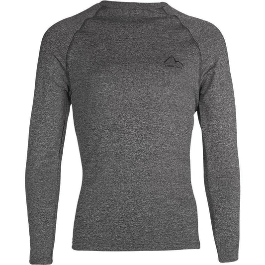 More Mile Train To Run Boys Long Sleeve Running Top - Grey - Start Fitness
