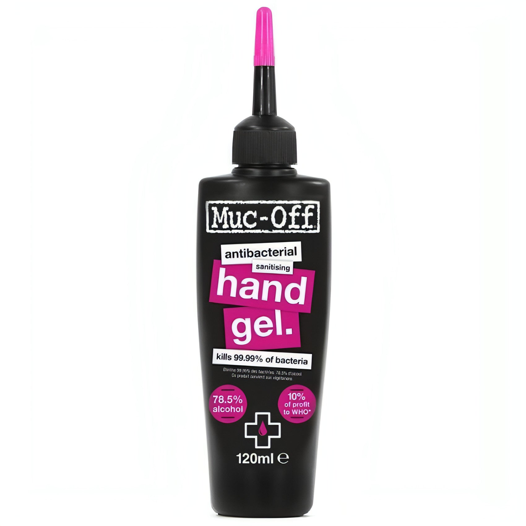 Muc-Off Antibacterial Hand Sanitising Gel - 120ml 5037835207095 - Start Fitness