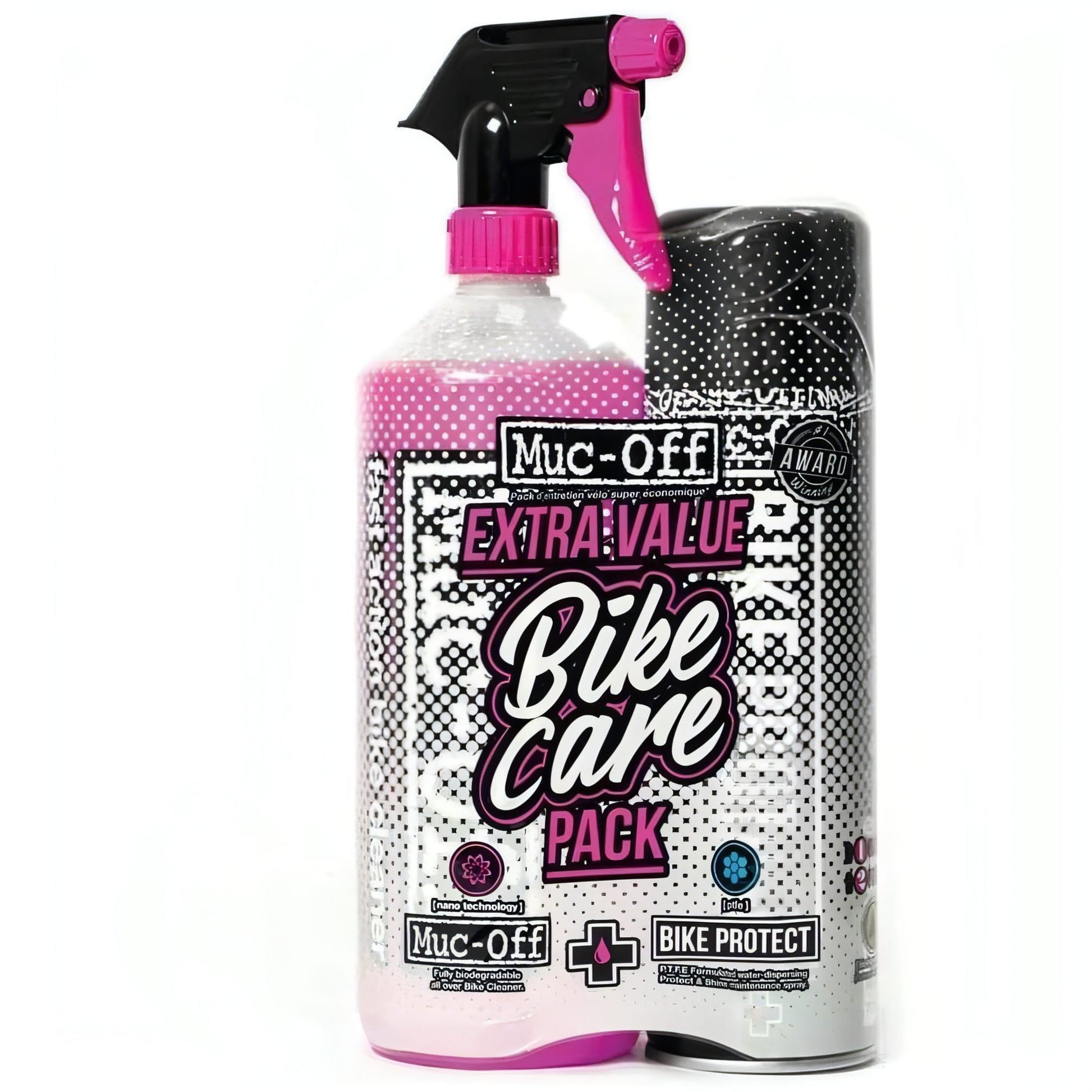 Muc-Off Bike Care Duo Kit Nano Tech & Protect Spray 5037835925005 - Start Fitness