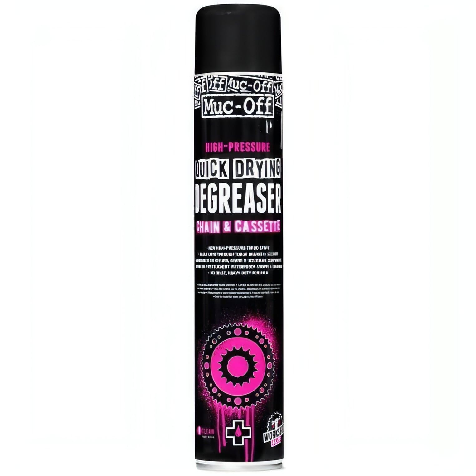 Muc-Off High Pressure Quick Drying Degreaser - Chain & Cassette 750ml 5037835209235 - Start Fitness