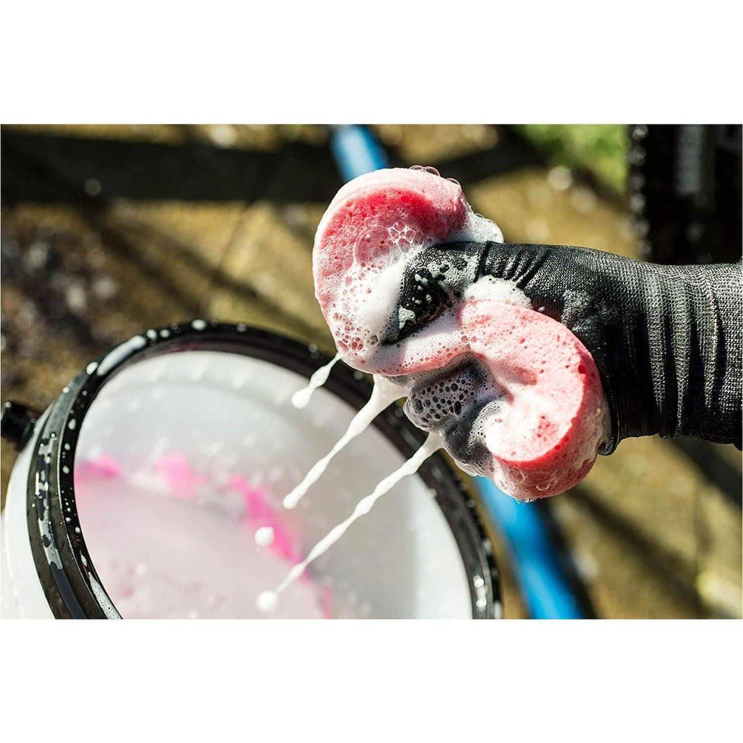 Muc-Off Microcell Expanding Sponge Pink 5037835300000 - Start Fitness