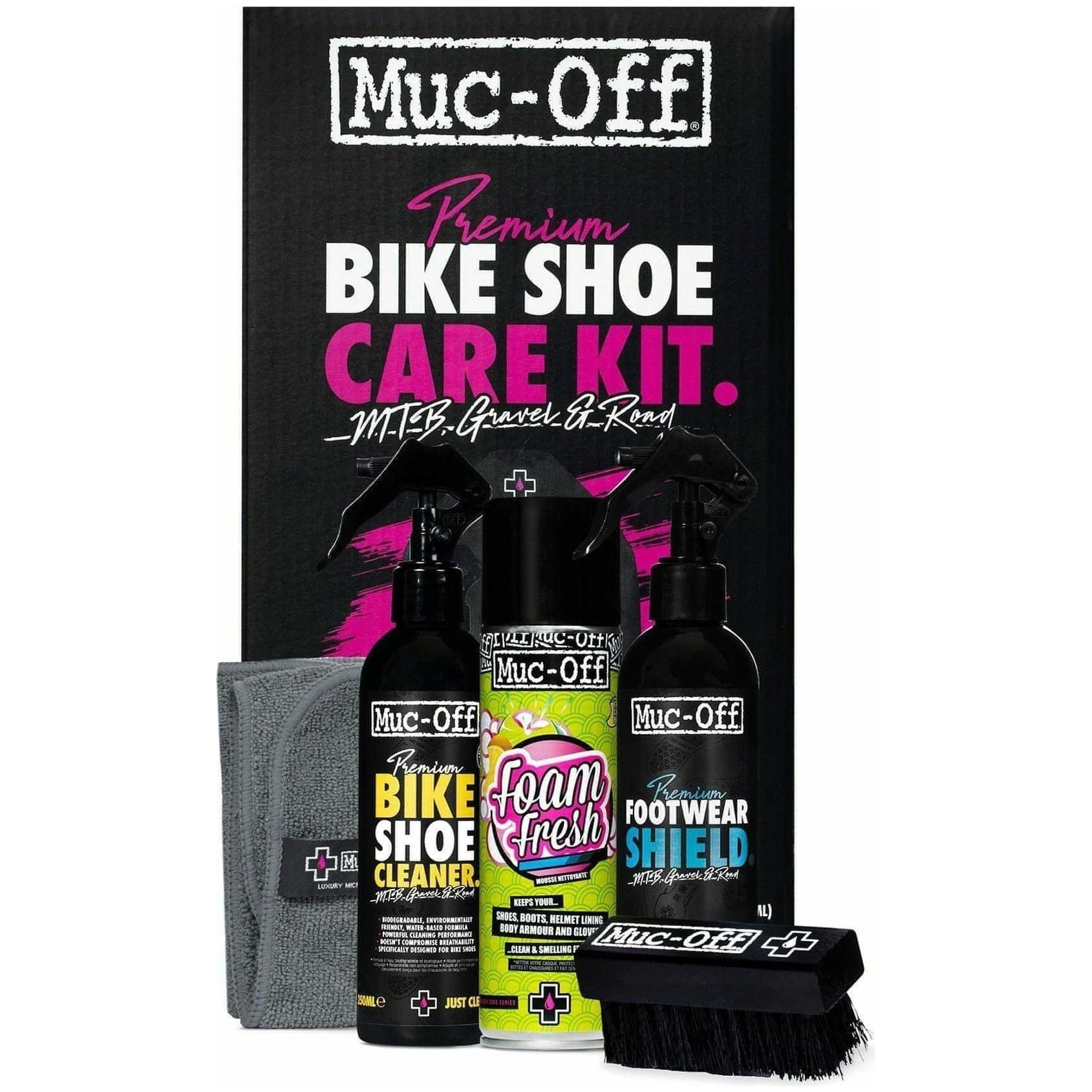 Muc-Off Premium Bike Shoe Care Kit 5037835208498 - Start Fitness