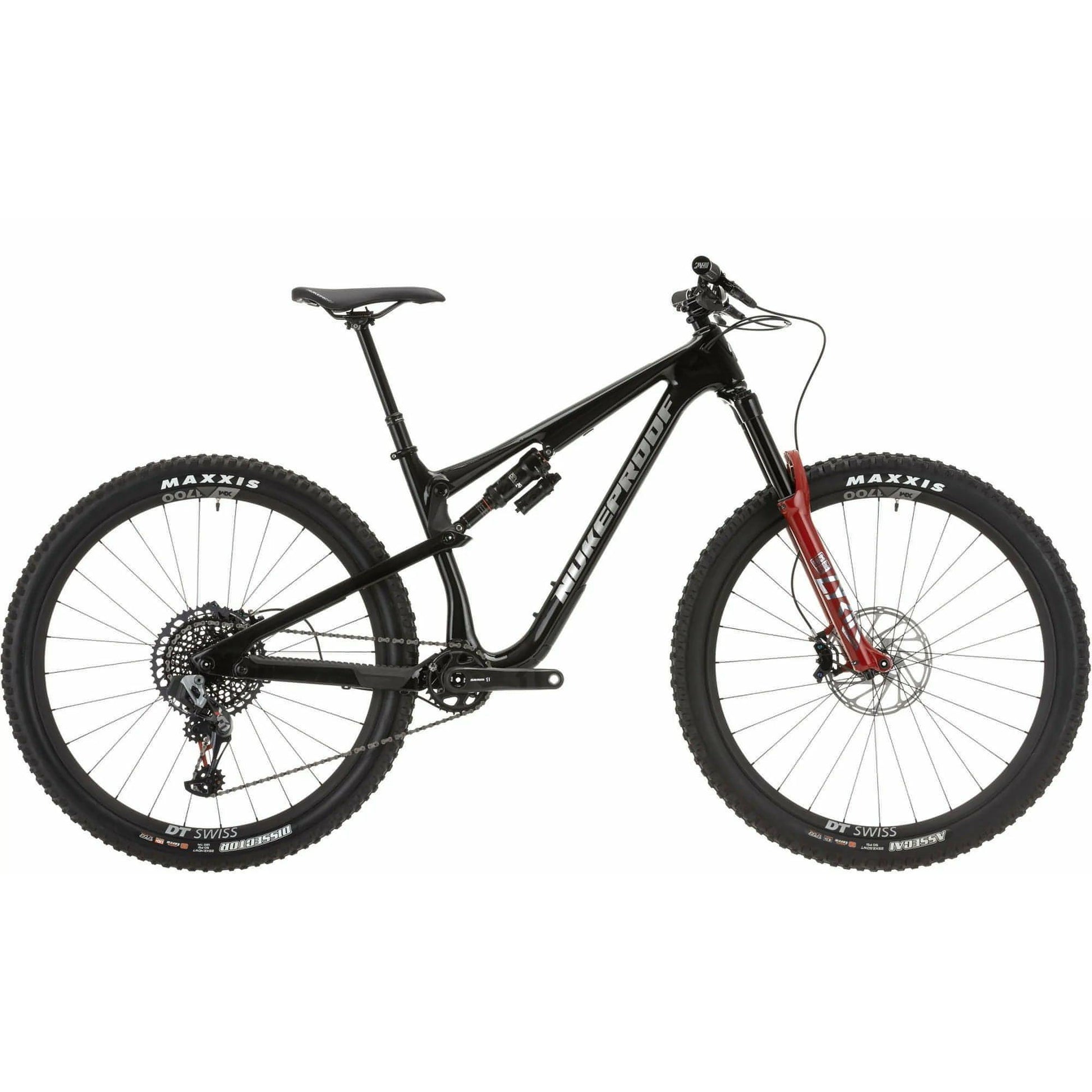 Nukeproof Reactor 290 RS X01 Carbon Mountain Bike 2022 - Black - Start Fitness