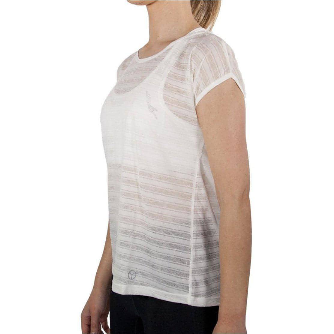 OgiYogi Zephyr Short Sleeve Womens Training Top - White 5055751121646 - Start Fitness