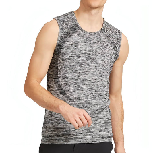 Ohmme Chandra Mens Yoga Vest - Grey - Start Fitness