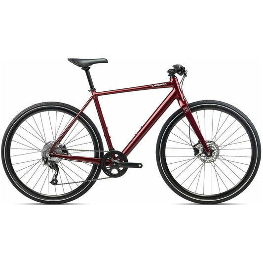 Orbea Carpe 40 Hybrid Bike 2022 - Red - Start Fitness