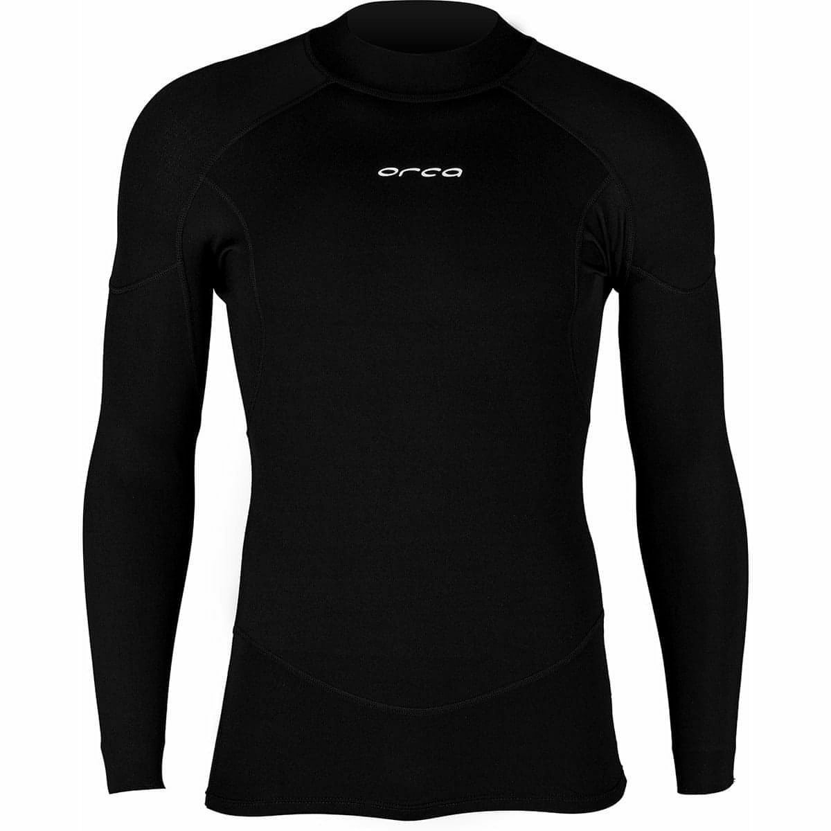 Orca Neoprene Long Sleeve Mens Base Layer Top - Black - Start Fitness