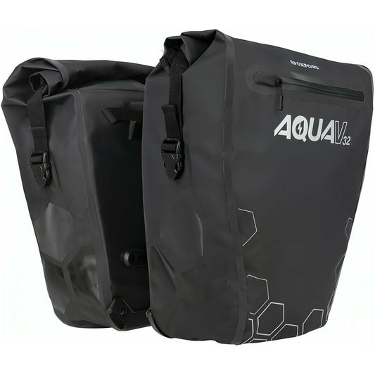 Oxford Aqua V 32 Double Pannier Bags - Black 5030009018473 - Start Fitness