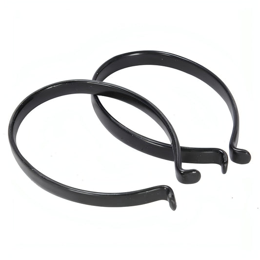 Oxford PVC Coated Trouser Clips - Black 5030009313172 - Start Fitness