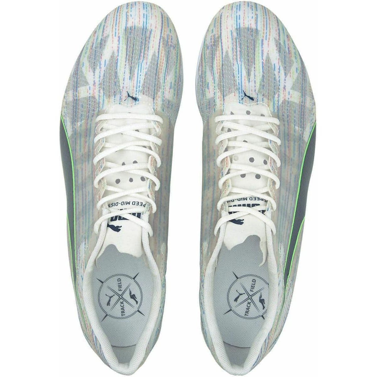 Puma evoSpeed SP Middle Distance Running Spikes - White - Start Fitness