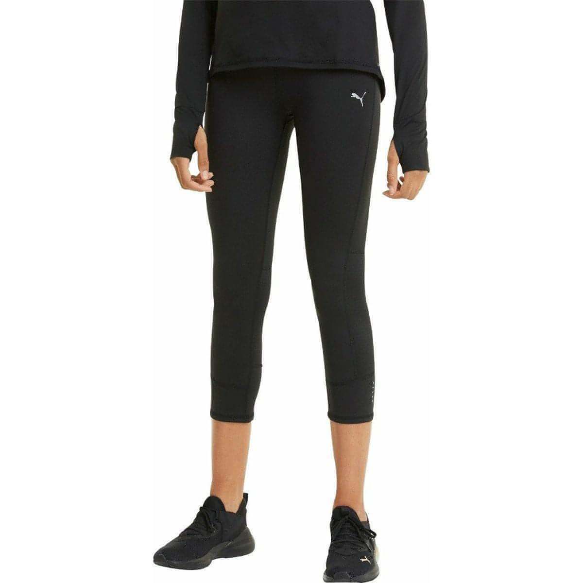 Puma Favourite Womens 3/4 Capri Running Tights - Black – Start Fitness
