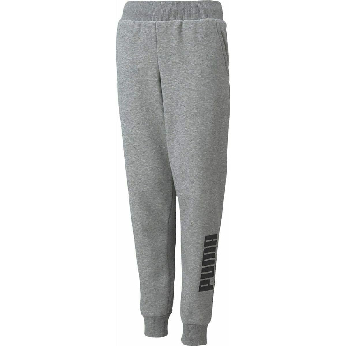 Puma Power Logo Junior Joggers Grey – Start Fitness