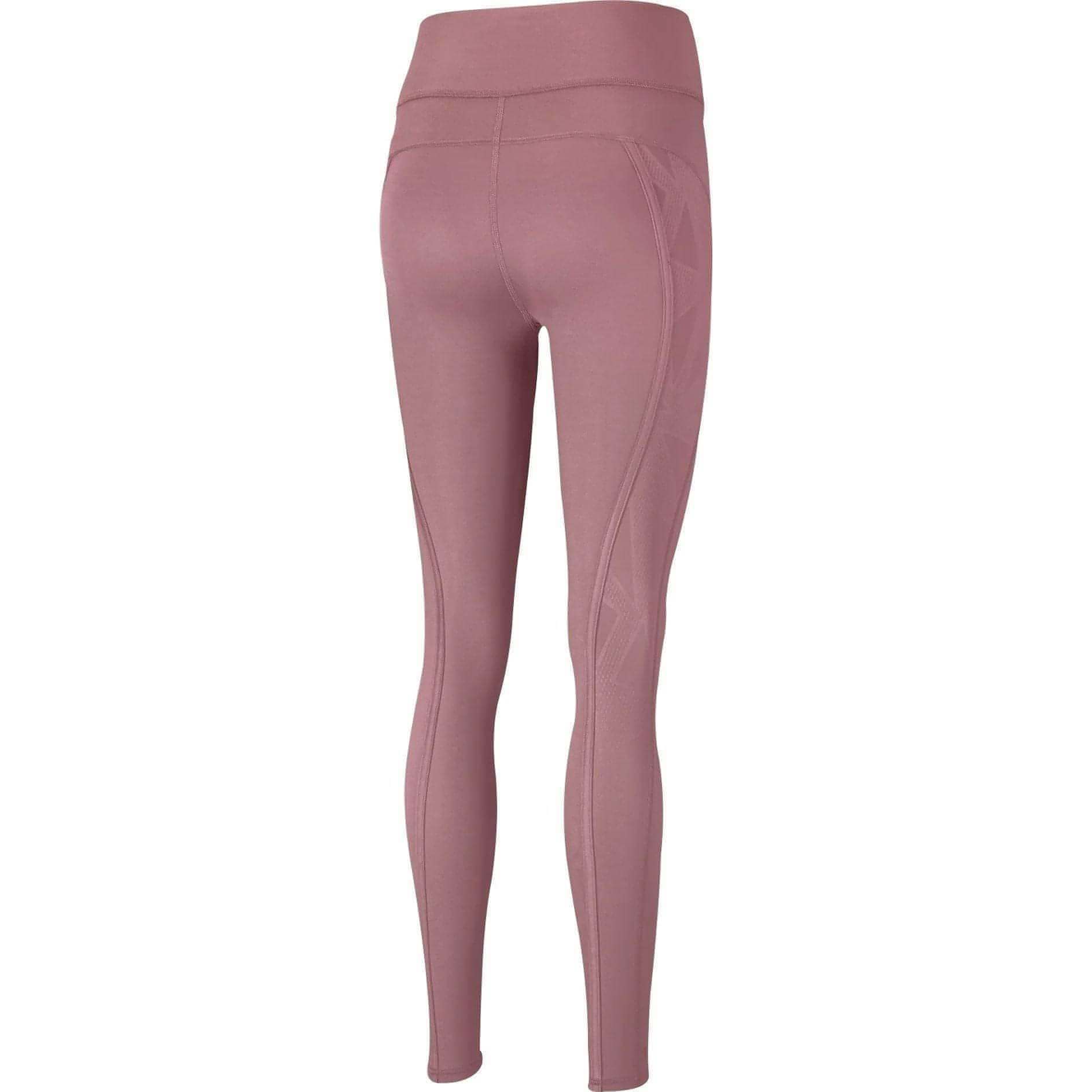 Puma Studio Porcelain Womens Long Running Tights - Pink - Start Fitness