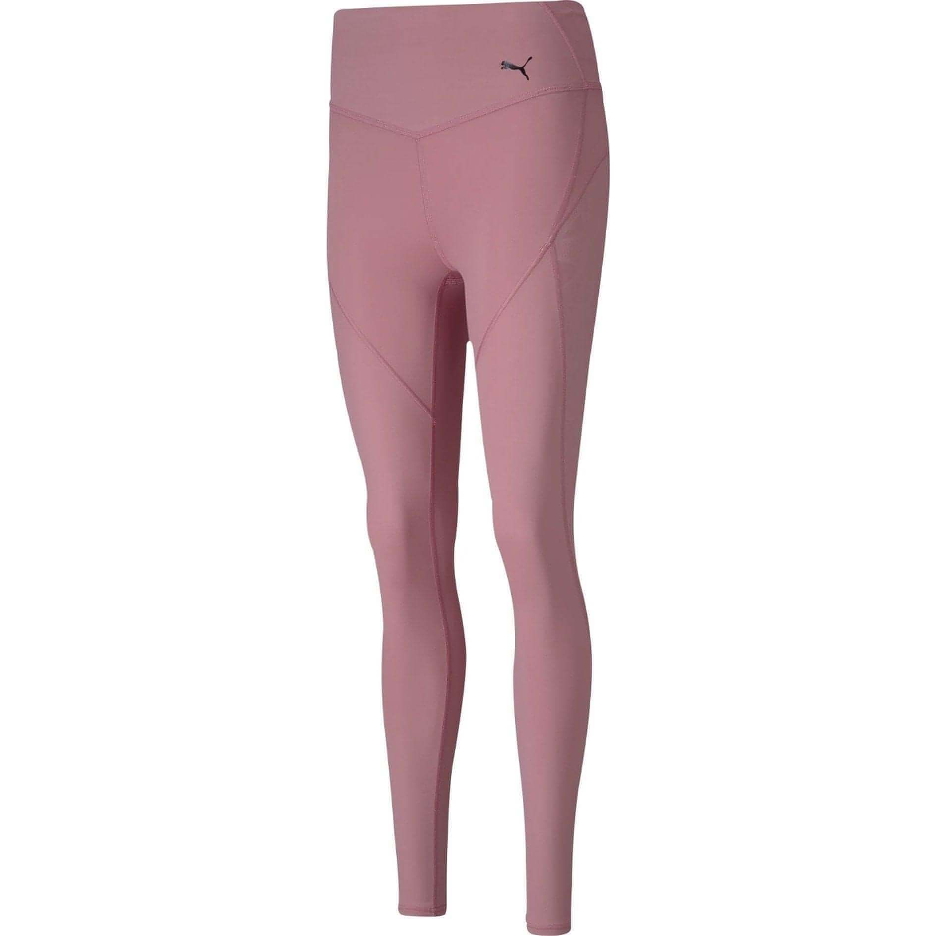 Puma Studio Porcelain Womens Long Running Tights - Pink - Start Fitness
