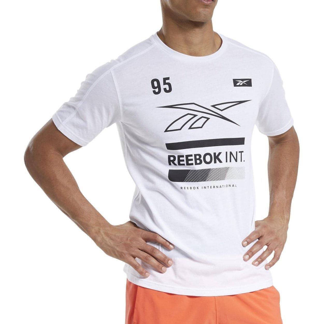 Reebok Speedwick Move Short Sleeve Mens Training Top - White – Start Fitness