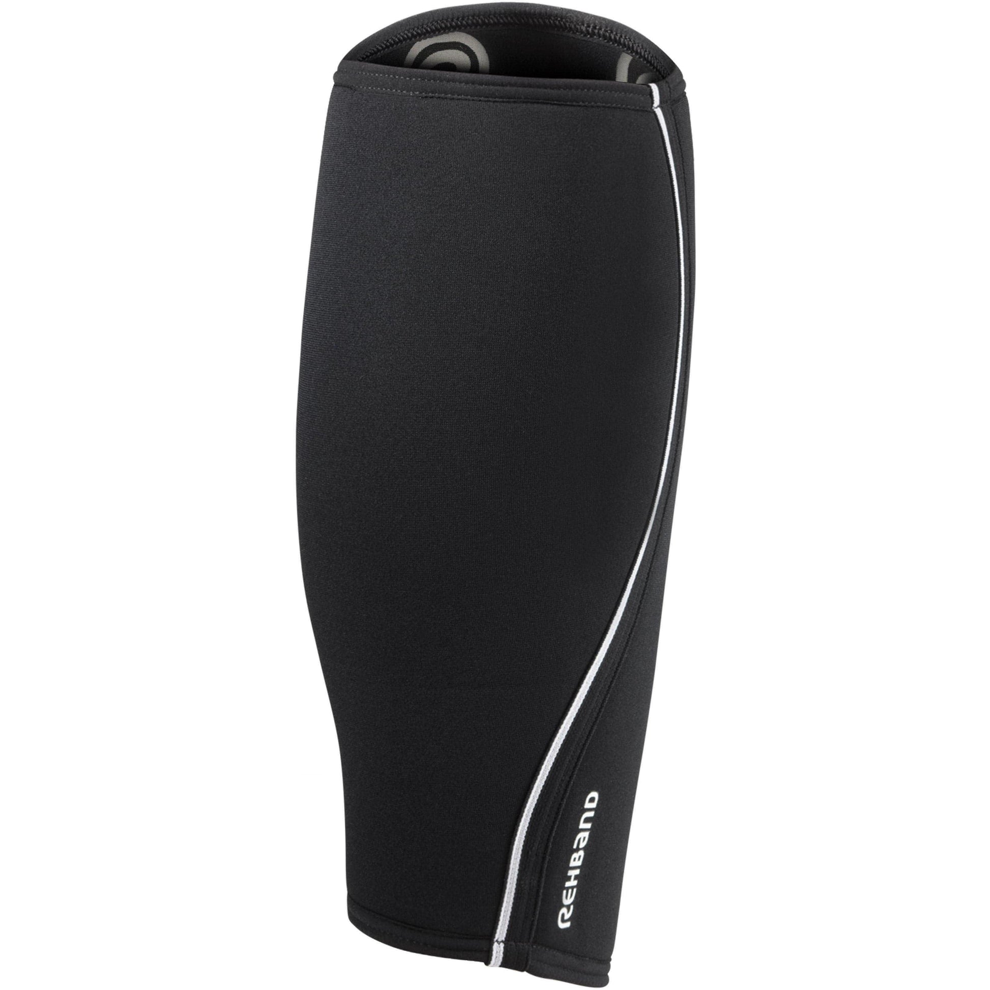 Rehband RX 5mm Shin - Calf Sleeve Support - Black - Start Fitness