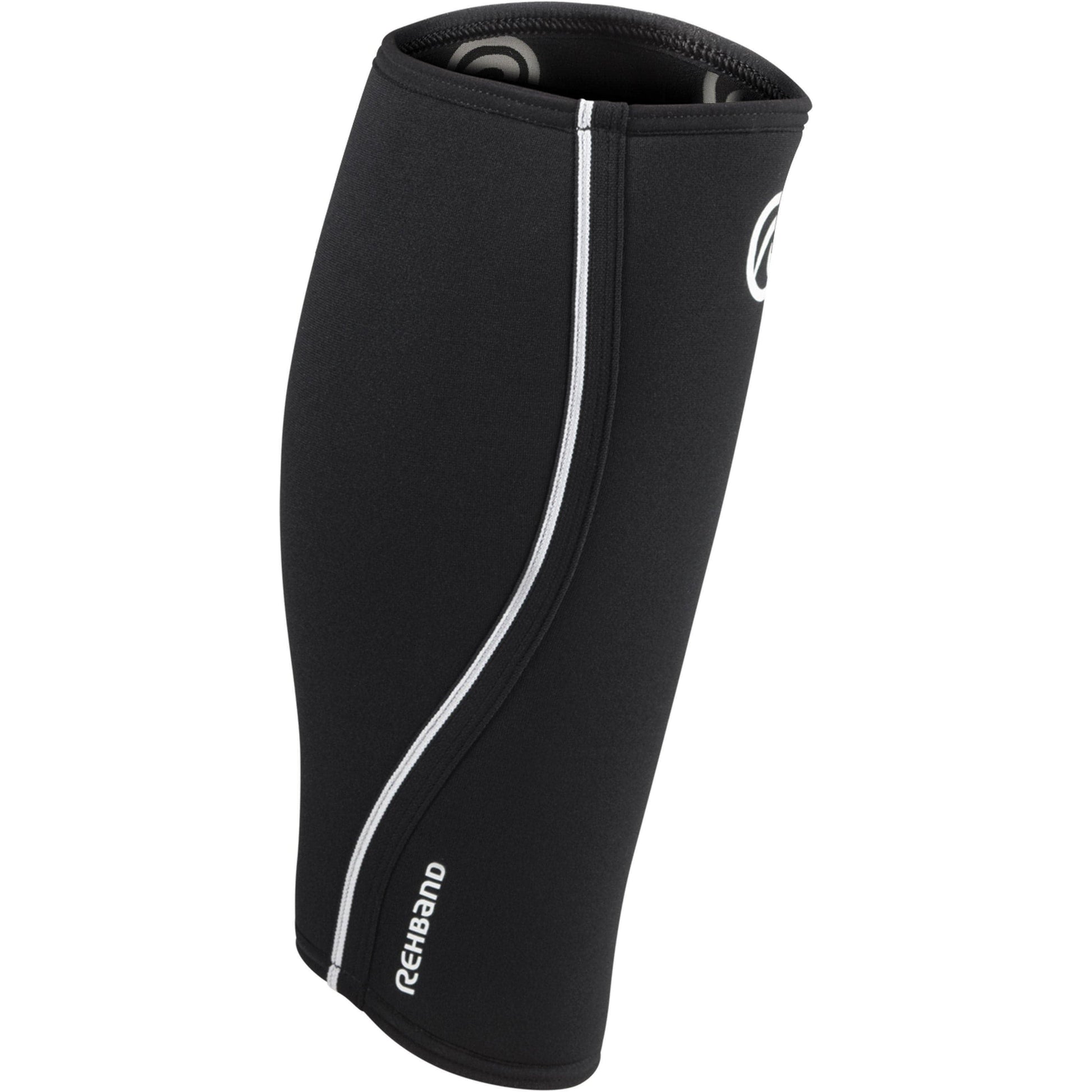 Rehband RX 5mm Shin - Calf Sleeve Support - Black - Start Fitness