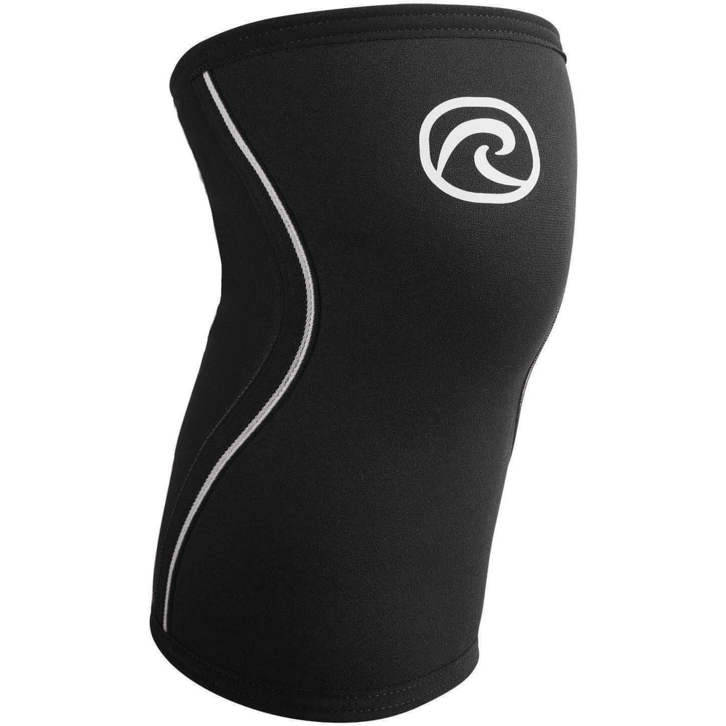 Rehband RX 7mm Knee Sleeve Support - Black - Start Fitness