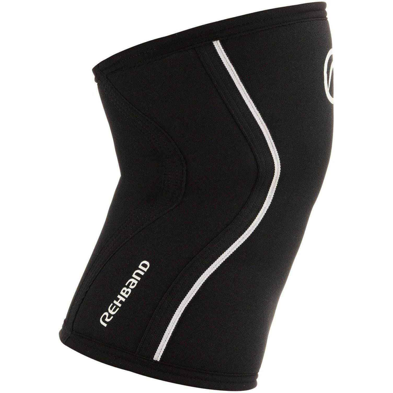 Rehband RX 7mm Knee Sleeve Support - Black - Start Fitness