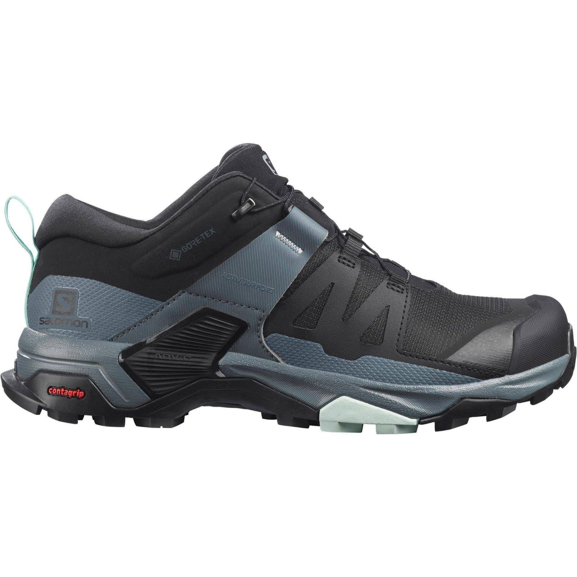 Salomon X Ultra GORE-TEX Womens Walking Shoes Black – Start