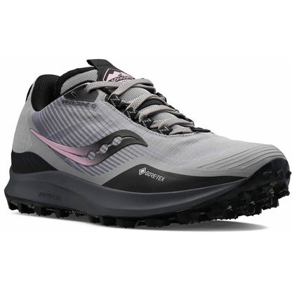Saucony Peregrine 12 GTX Womens Trail Running Shoes - Grey - Start Fitness
