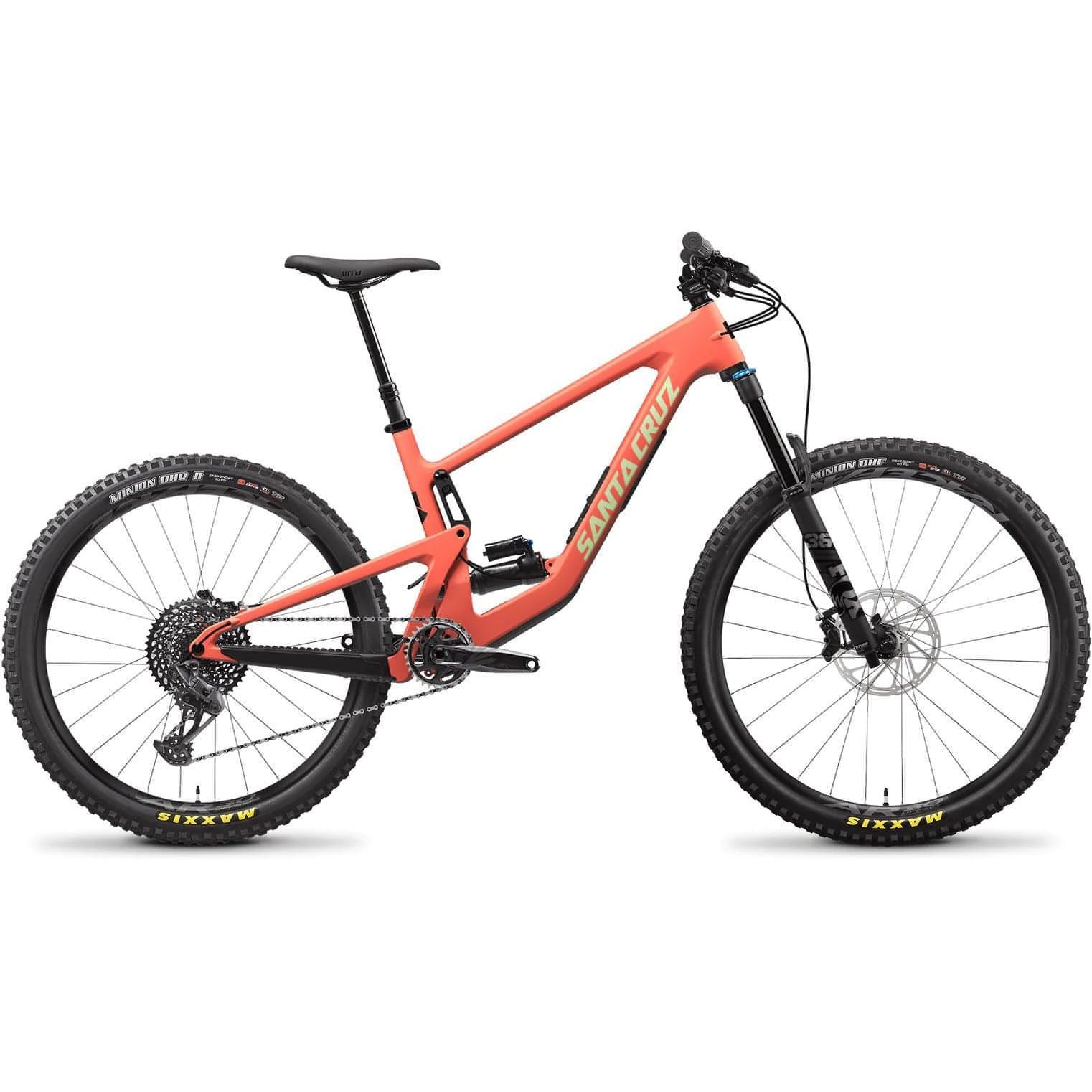 Santa Cruz Bronson 4.1 MX C S Carbon Mountain Bike 2023 Sockeye Salm Start Fitness