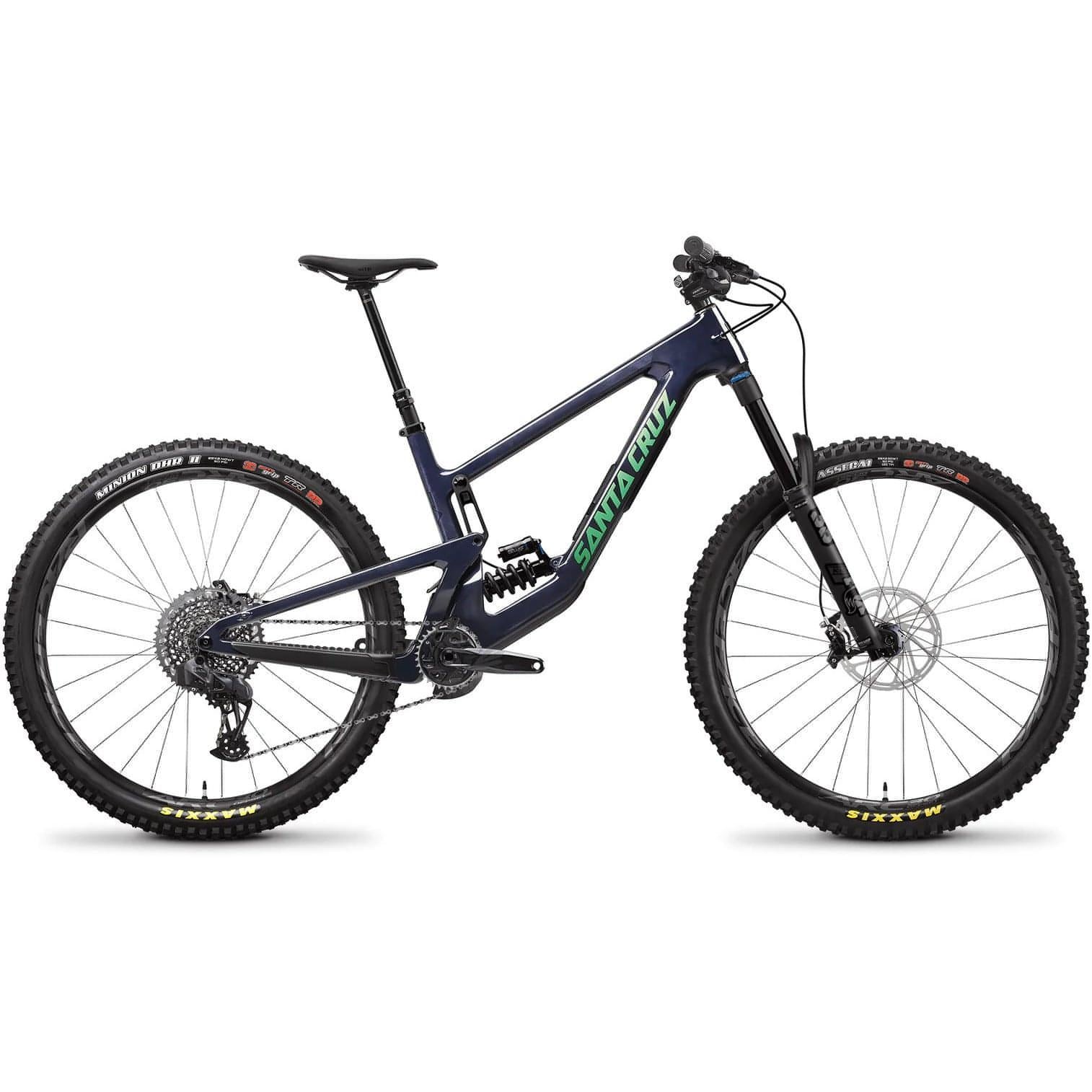 Santa Cruz Megatower 2 C GX AXS Coil Carbon Mountain Bike 2023 Blue