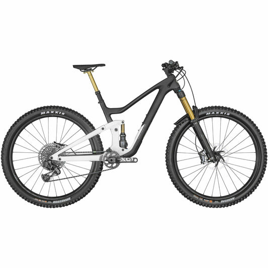 Scott Ransom 900 Tuned AXS Carbon Mountain Bike 2022 - Black & White - Start Fitness