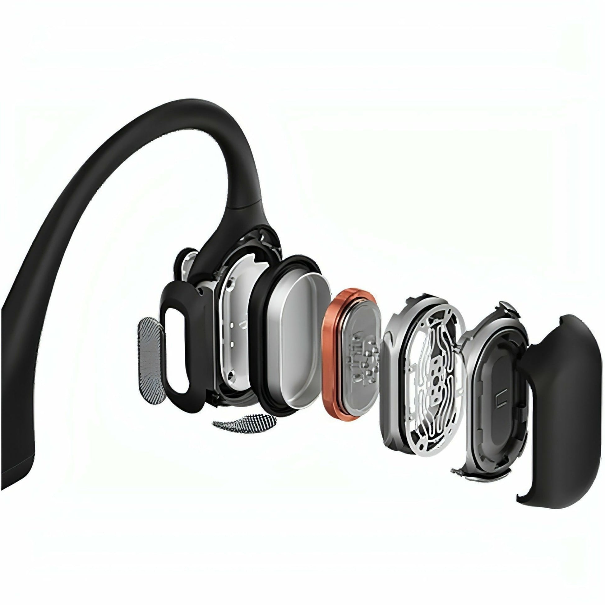 Shokz OpenRun Pro Wireless Bone Condution Running Headphones - Black 850033806359 - Start Fitness