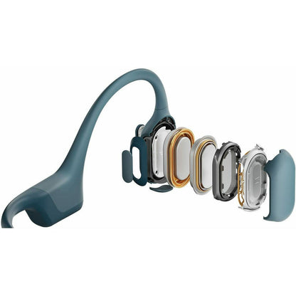 Shokz OpenRun Pro Wireless Bone Condution Running Headphones - Blue 850033806335 - Start Fitness