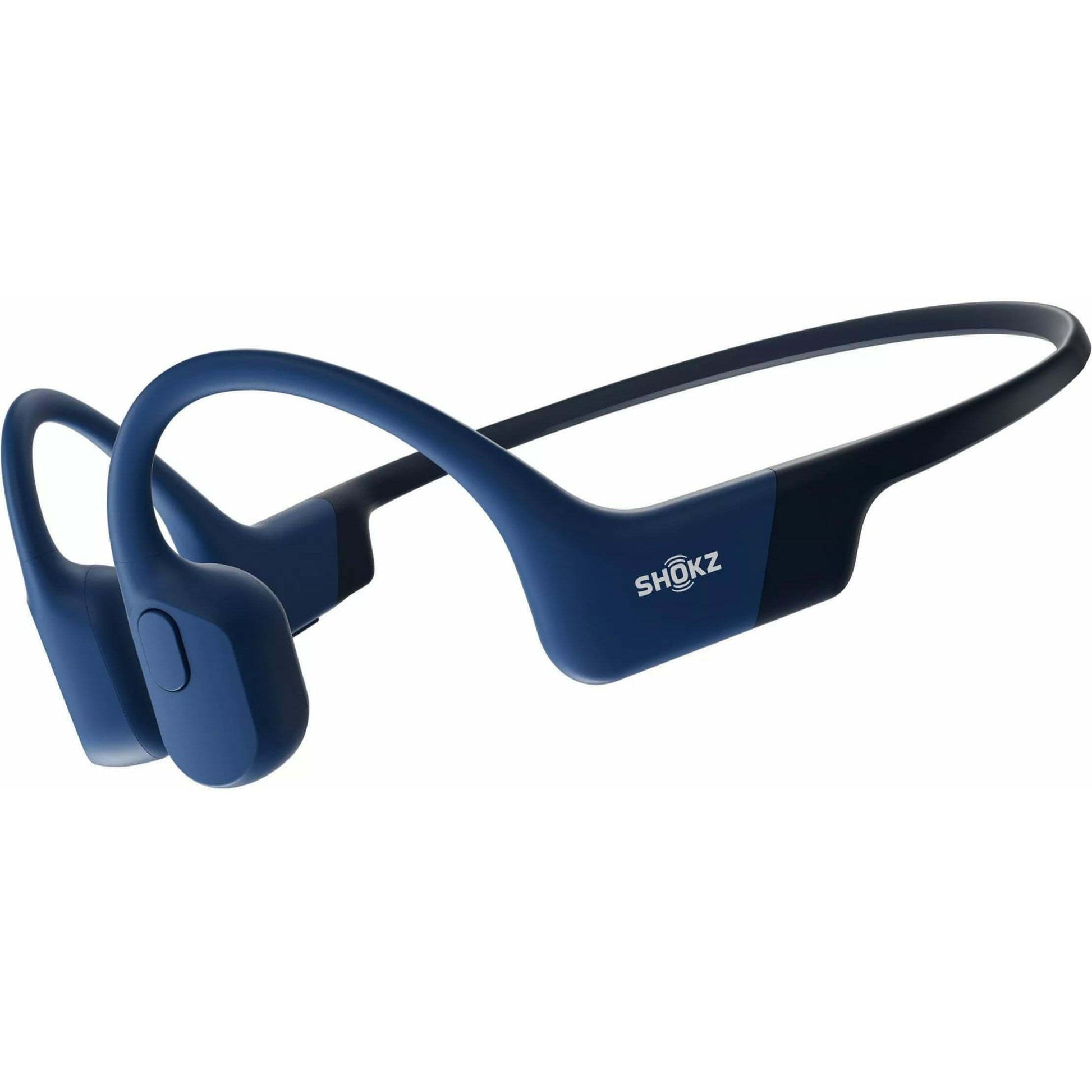 Shokz OpenRun Wireless Bone Conduction Running Headphones - Blue 850033806212 - Start Fitness