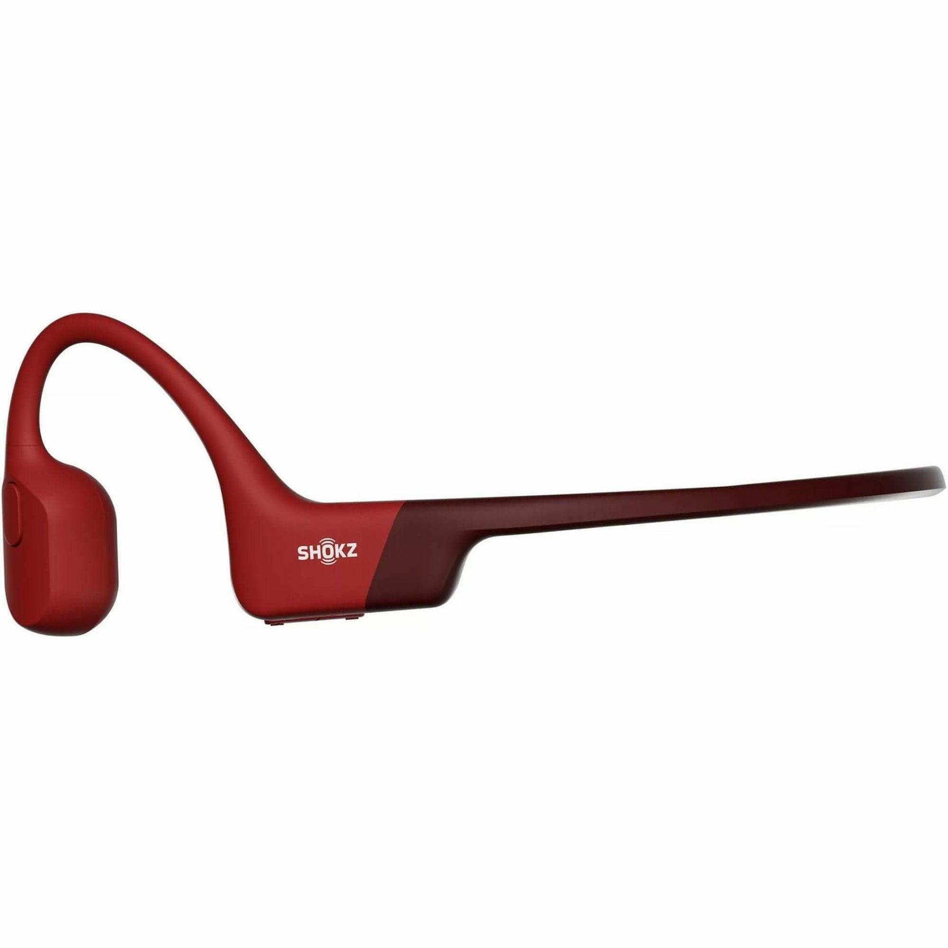 Shokz OpenRun Wireless Bone Conduction Running Headphones - Red 850033806199 - Start Fitness