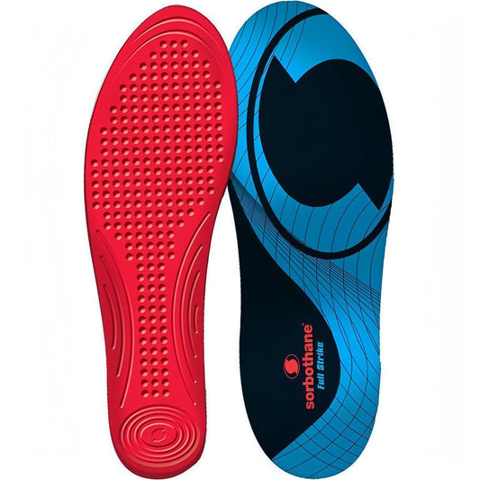 Sorbothane Shock Stopper Full Strike Insole - Blue - Start Fitness