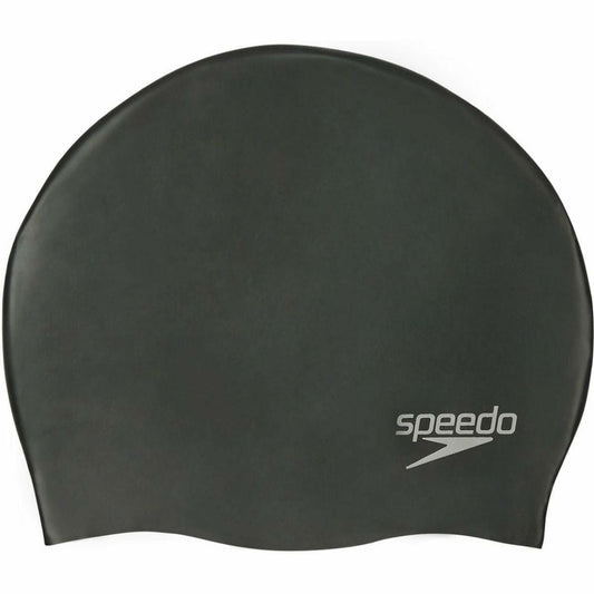 Speedo Silicone Moulded Swimming Cap - Black 5051746920775 - Start Fitness