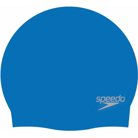 Speedo Silicone Moulded Swimming Cap - Blue 5051746920683 - Start Fitness