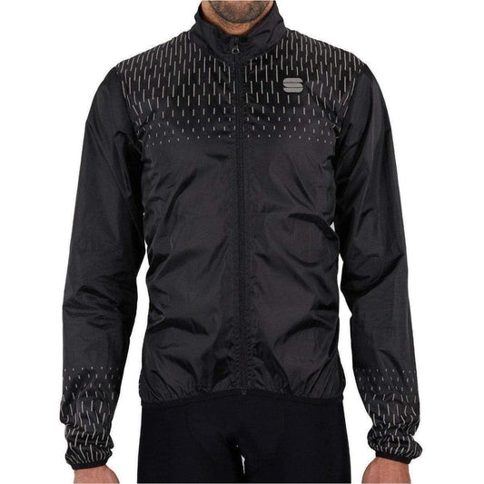 Sportful Reflex Mens Cycling Jacket - Black - Start Fitness