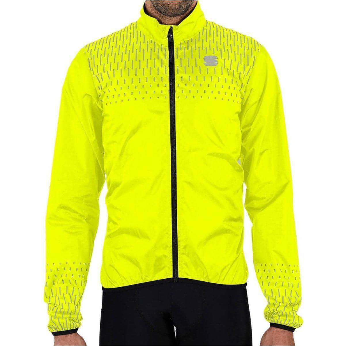 Sportful Reflex Mens Cycling Jacket - Yellow – Start Fitness