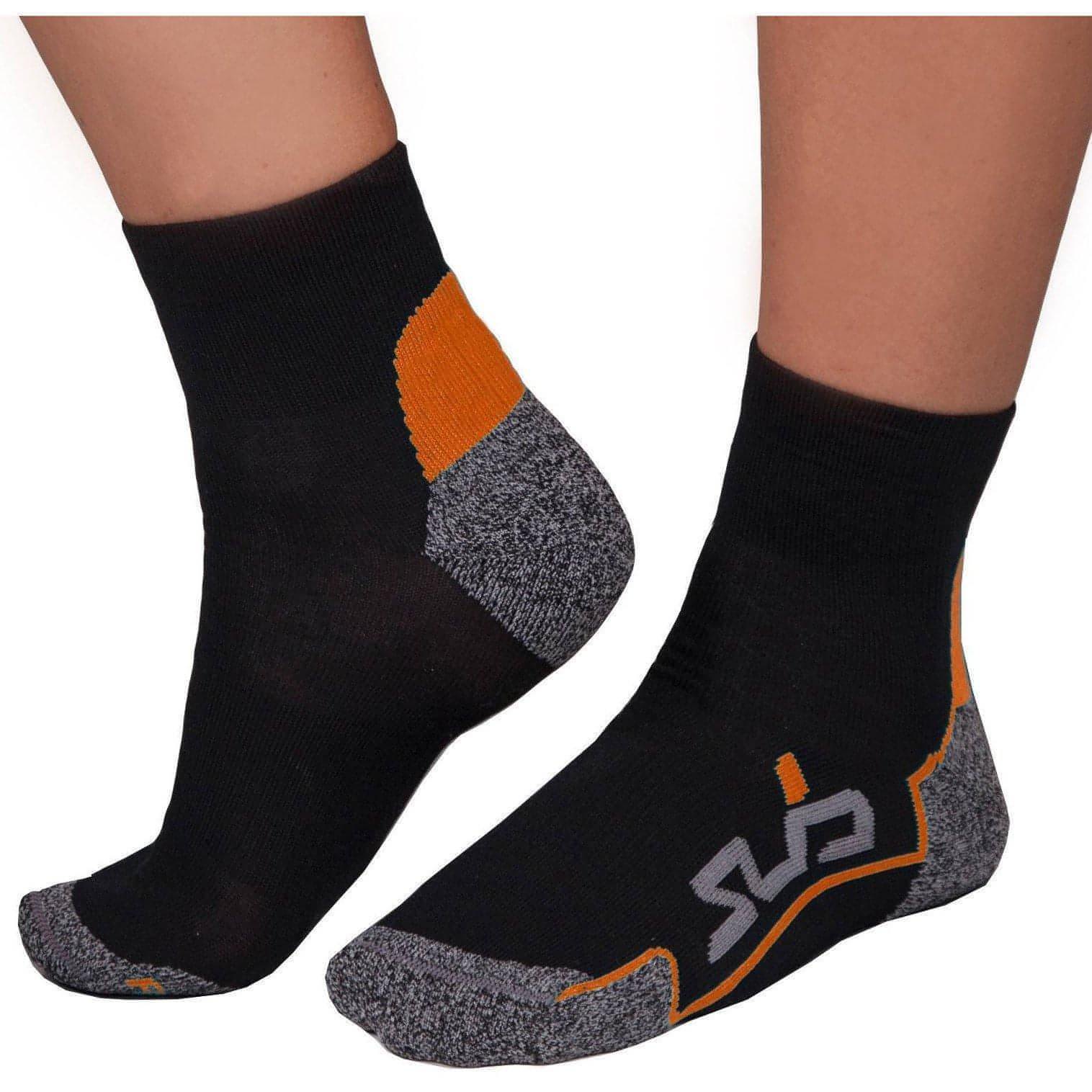 Sub Sports Dual All Season (3 Pack) Running Socks - Black - Start Fitness