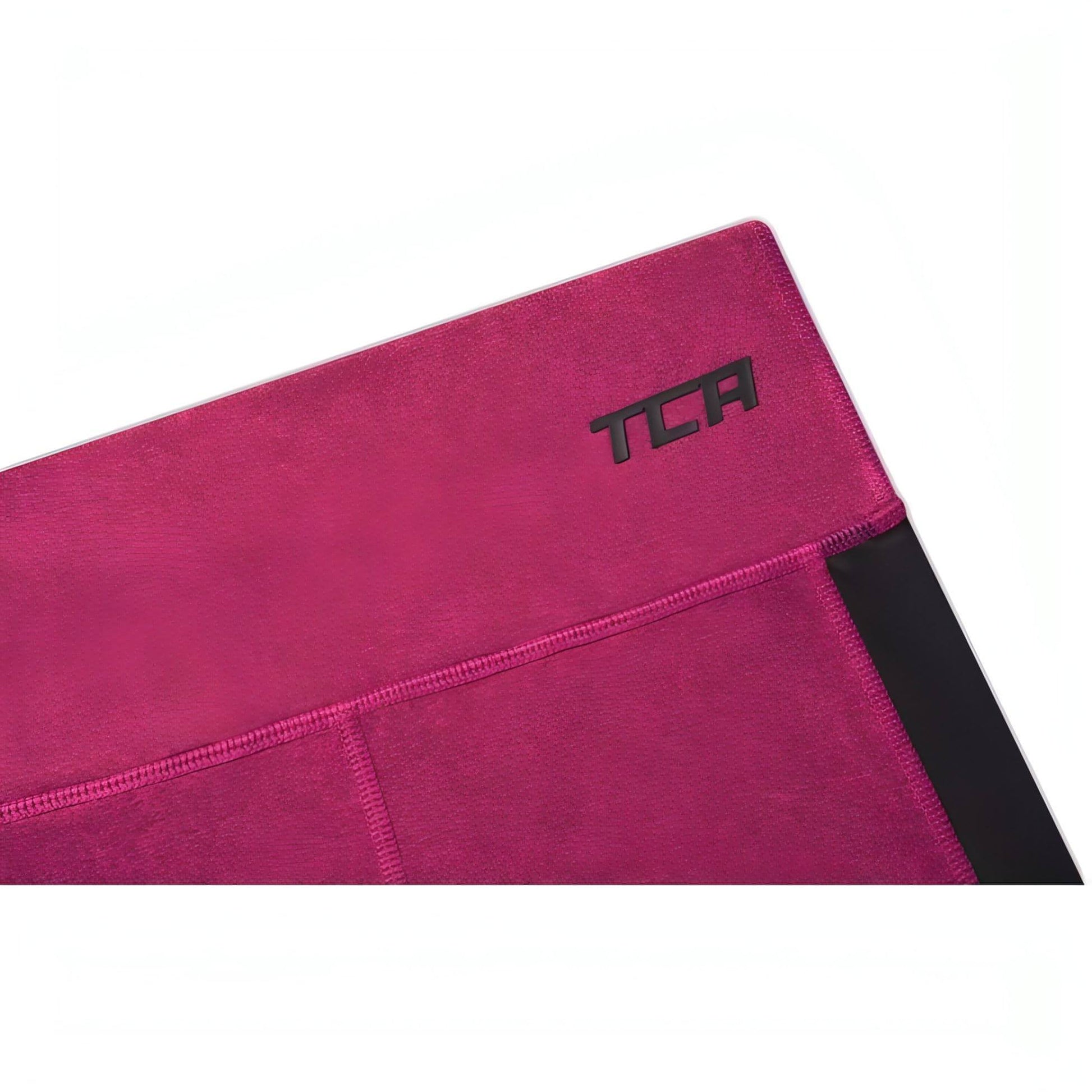TCA Balance Womens Knit Long Running Tights - Purple - Start Fitness