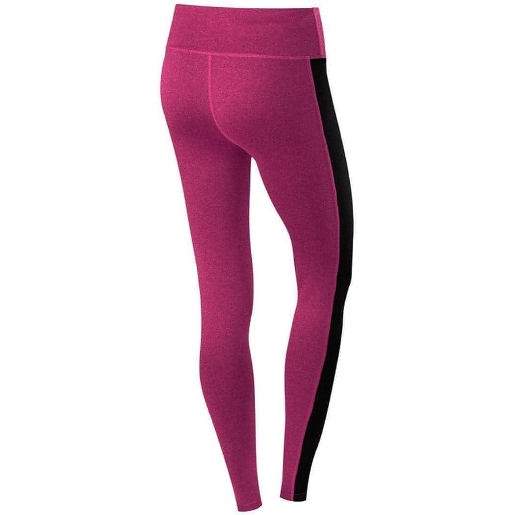 TCA Balance Womens Knit Long Running Tights - Purple - Start Fitness