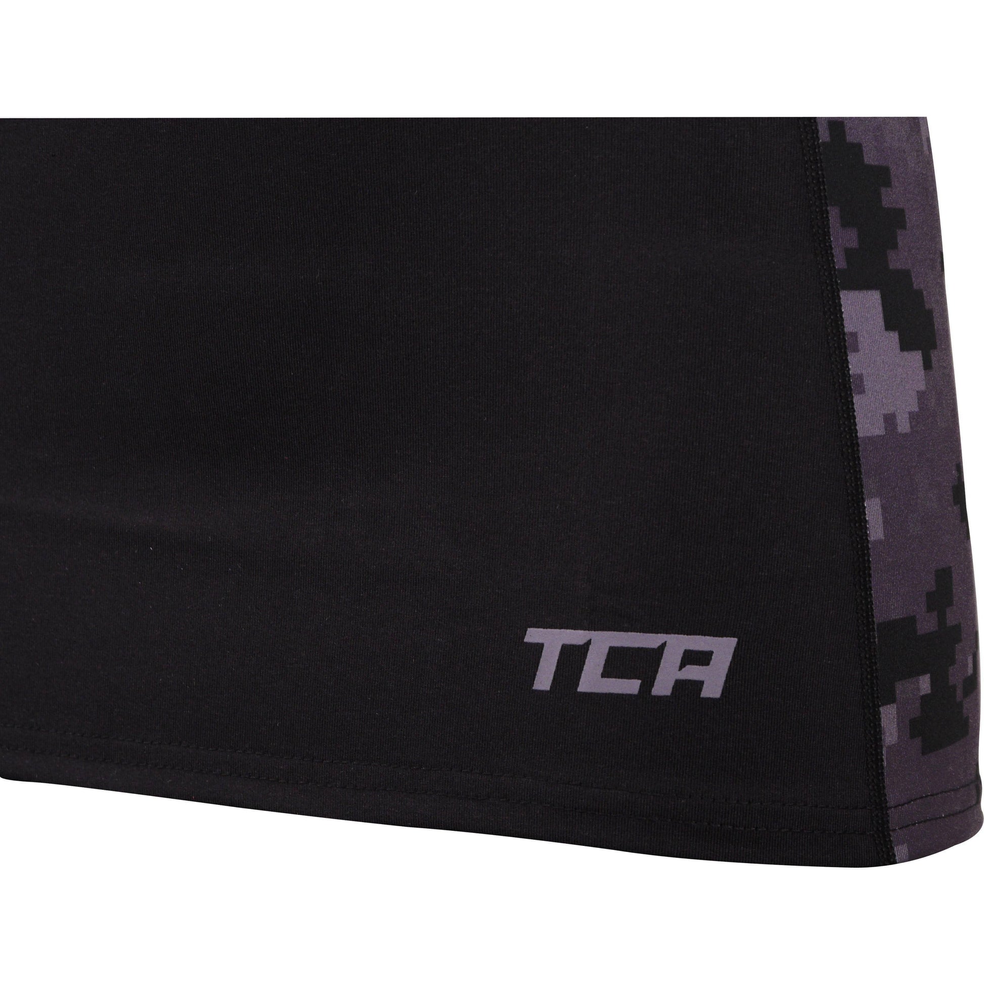 TCA Camo Print Womens Running Vest Tank Top - Black - Start Fitness